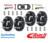 Eibach Spurverbreiterung schwarz 40mm/Achse für FORD USA Mustang Convertible 14-
