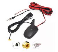 Eightwood DAB+ FM AM Auto Digitalradio Antenne Dachantenne mit Verstärker SMB-Anschluss Shark