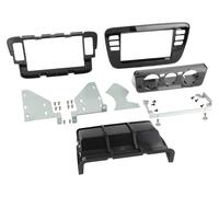 Radioblende 2-DIN Skoda Citigo, Seat Mii, VW up! - Piano Black