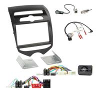 Einbauset Lenkradadapter Doppel DIN Autoradio für Hyundai ix20 ab 2010 man. Klim