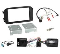 Einbauset Lenkradadapter Doppel DIN Autoradio für Mercedes SL R230 2000-2006