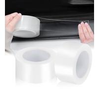 EINESIN Auto Einstiegsleisten Schutz 5cm*10m, Carbon Aufkleber, Selbstklebend PVC Lackschutzfolie Transparent