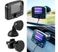 Einfach DAB+ über FM hören - 4in1 Kfz DAB Radio Empfänger mit Bluetooth 5.0, Freisprechanlage & FM Transmitter - Kristallklarer Digital-Sound im Auto