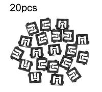 Einfach zu installieren Heckglas Zierleiste Clips für Ford C5ZZ6543413B 20er Pa