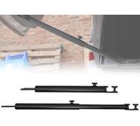 Einstellbarer Heckklappenaufsteller, Schwarz Heckklappen Aufsteller | Aluminiumlegierung Vertikale Türstützstange Heckklappe, Einstellbar Tailgate Stand Auto Stützstange, für Wohnmobil, Auto