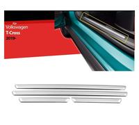Eintrittschutz für VW T-Cross ab 2018 4 tlg Edelstahl Innen Einstiegsschutz