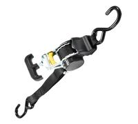 Einziehbare Spanngurte - Ratschengurte, Bettmontage, robustes Gurtband, Ladungssicherungsausrüstung, Stahlplattenbefestigung, verstellbare Länge Gurte mit Schnellspannmechanismus für Motorrad-Anhänger