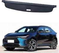 Einziehbarer Auto Laderaumabdeckung Rollo für Toyota bZ4X 2021-2025, Kofferraumabdeckung Vorhang Schutz Cargo Cover Trennwand Privatsphäre