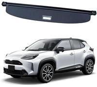 Einziehbarer Auto Laderaumabdeckung Rollo für Toyota Yaris Cross 2024-2025, Kofferraumabdeckung Vorhang Schutz Cargo Cover Trennwand Privatsphäre