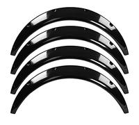 Ejoyous Universal Auto Radlaufverbreiterung Set, 4 Stück, 90 mm / 3,5 Zoll, Kotflügelverbreiterung für SUV, Schwarz, Radlauf Schutzleisten