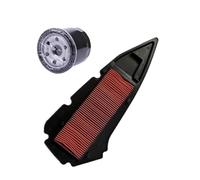 EJUOYO Motorrad-Luftfilter Fit Für ZONTES ZT368E ZT368D ZT368M ZT368G ZT368K 368E 368D 368M 368G Stick Element Ölfilter Luftfilter Motorradzubehör(A - 2 PCS)