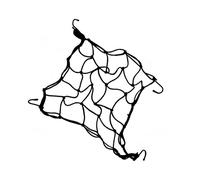 Elastisches Netz Für Aufbewahrung Schwarz