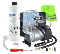 ELASTOFIT Reifen Pannenset Xtreme Plus mit Kompressor Reifendichtmittel | Reparaturset Dichtmittel mind. 10 Jahre haltbar. Für alle PKW und SUV