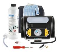 ELASTOFIT XT510 Reifenpannenset 700ml Reifendichtmittel 12V Kompressor Reifenreparaturset PKW SUV Wohnwagen 10 Jahre haltbar (XT510)