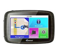 Elebest Rider W5 Motorradnavi - Sonnenblende - Motorrad Navigation - Radarkamerawarnungen - Freisprechfunktion - Bluetooth