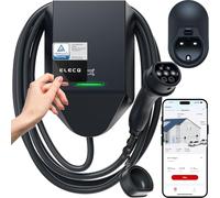 ELECQ Wallbox 7,4 kW Typ 2 einphasig | Intelligente Ladestation mit App-Steuerung | Lastmanagement und PV-Laden (Power Monitor erforderlich) | §14a | OCPP, WLAN, RFID | 32A | 5m Kabel TÜV-zertifiziert