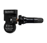 Electronicx 1X RDKS Sensor für Smart Fortwo EQ 453 2019-2022 vorprogrammiert 433MHz TPMS Reifendrucksensor Metallventil Schwarz Einzelsensor Ersatz für Alufelgen und Stahlfelgen