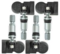 Electronicx 4 Radsensoren Reifendrucksensoren RDKS Sensoren Metallventil Gunmetal kompatibel mit Camaro 1AG37 GMX521, Corvette GMX245 ATS Cts VXR8