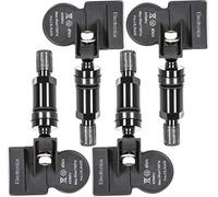 Electronicx 4 Reifendrucksensoren RDKS Sensoren Metallventil Schwarz für Jeep Cherokee KL 2014-2018