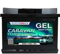 Electronicx Caravan EXTREME Edition Gel Batterie 80 AH 12V Wohnmobil Boot Versor