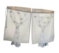 Elegant Embroidered Car Window Cover Vehicle Window Drapes Car Window Blinds