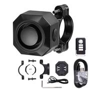 Elektrische Fahrradalarm | Fernbedienung Ladbar Per USB 110dB Laute Sicherheitssystem - Motorradalarm,Für Motorrad Motorrad KFZ Motorradanhänger Mountainbike Anhänger