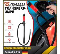 Elektrische Fasspumpe Absaugpumpe Umfüllpumpe für Wasser Benzin Diesel