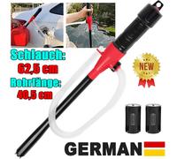 Elektrische Notpumpe Absaugpumpe Umfüllpumpe Öl Benzin Diesel Pump Wasserpumpe