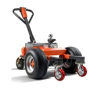 Elektrische Rangierhilfe Wohnwagen, 3400kg 6-Rad Kippschutz Fernbedienung Vor/Rück/Bremse Kupplungskugel 50/47.6 mm für Anhänger Camping