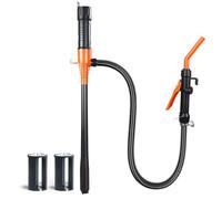 Elektrische Umfüllpumpe, SINZONeu® Akku Kraftstoffpumpe 2.4GPM, Tragbare Siphonpumpe für Benzin, Diesel, Öl, Wasser, für Autos, Boote, Wohnmobile, Rasenmäher