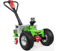 Elektrischer Anhänger Dolly 2100kg Max, 48V 800W Elektrische Anhängerrangierhilfe mit Geländerädern, Höhenverstellbare 50mm & 47.6mm Kupplungskugel, Vorwärts/Rückwärts/Bremsschalter für Wohnwagen,Boot