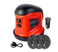 Elektrischer Eiskratzer mit 12V Adapter & 3 Ersatzscheiben | KFZ Akku Enteiser