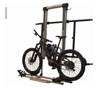 Elektrischer Heckträger VW Crafter/MAN TGE ab 2016 für 2.Räder - Schwarz