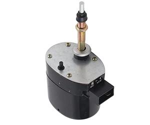 Elektrischer Wischermotor, DC12V Metall-Scheibenwischermotor 105° Wischfeld Universalzubehör für Traktoren