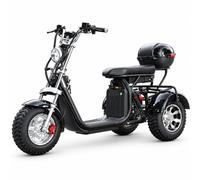 Elektro Dreirad Roller Citycoco Chopper 1000W 60V 20Ah EEC COC 25/45 km/h 220kg