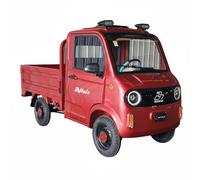 Elektro Lastenrad Vierrad Mini LKW mit Pritsche 40Kmh 1,5 kW 72V 58Ah 80km Rot