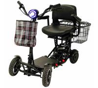 Elektro Seniorenmobil Klappbar Vierrädrig Senioren-Scooter 4-Rad E-Roller 6km/h