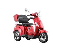 Elektromobil AKTIV MOBIL "AM E-Trike Pro, 25 km/h mit Topcase", rot, ElektromobileB:69cm H:110cm L:153cm, Topcase Fassungsvermögen von ca. 36 Litern, Staufach mit ca. 24 Litern, B:69cm H:110cm L:153cm