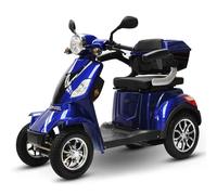 ECO ENGEL 510 Blau 25 km/h Seniorenmobil / Elektromobil Dreirad (Laufradgröße: 10 Zoll, Unisex-Rad, Blau)