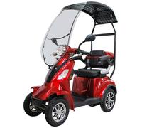 Elektromobil Eco Engel 510 Rot, 25 km/h 4 Räder mit Dach