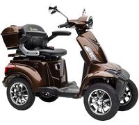 Elektromobil ECONELO "E-Seniorenmobil MAXXI 4.0, Blei-Akku, 4-Rad, 60V, 1000 Watt", braun, ElektromobileB:80cm H:110cm L:165cm, B:80cm H:110cm L:165cm (97466057-0) braun