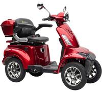 Elektromobil ECONELO "E-Seniorenmobil MAXXI 4.0, Lithium-Akku, 4-Rad, 60V, 1000 Watt", rot, ElektromobileB:80cm H:110cm L:165cm, B:80cm H:110cm L:165cm (47034162-0) rot