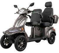Elektromobil ECONELO "E-Seniorenmobil VISTA Quarter-1L, Lithium-Akku, 4-Rad, 60V, 1000 Watt", grau, ElektromobileB:79cm H:115cm L:195cm, B:79cm H:115cm L:195cm (16469803-0) grau