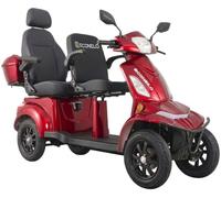 Elektromobil ECONELO "E-Seniorenmobil VISTA Quarter-1L, Lithium-Akku, 4-Rad, 60V, 1000 Watt", rot, ElektromobileB:79cm H:115cm L:195cm, B:79cm H:115cm L:195cm (24300054-0) rot