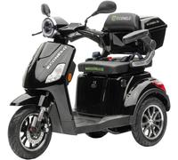 Elektromobil ECONELO "Seniorenmobil P1000, Blei-Akku, 25 km/h, 1000 Watt", schwarz, ElektromobileB:67cm H:102cm L:152cm, B:67cm H:102cm L:152cm (49801156-0) schwarz