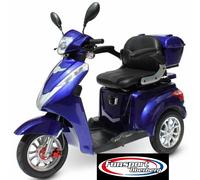 ECO ENGEL 501 Braun Elektro Dreirad mit 20 Ah Li-Io Akku, 25 km/h HERAUSNEHMBAR Seniorenmobil