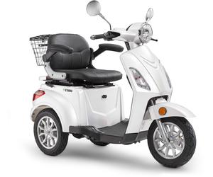 Elektromobil LUXXON "E3800", weiß, ElektromobileB:68cm H:111cm L:155cm, bis zu 65 km Reichweite, Elektro Dreirad, Seniorenmobil, B:68cm H:111cm L:155cm (38538465-0) weiß