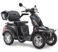 Elektromobil LUXXON "LuXXon Seniorenmobil E4900", schwarz, ElektromobileB:68,5cm H:108,5cm L:164cm, 1.000 W, Seniorenmobil mit 4 Räder, Elektroroller für Senioren, B:68,5cm H:108,5cm L:164cm (97513361