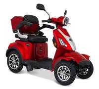 Elektromobil ROLEKTRO "Rolektro E-Quad 25 V.2-R31 Bleigel", rot, ElektromobileB:71cm H:142cm L:171cm, B:71cm H:142cm L:171cm (59204763-0) rot
