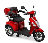 Elektromobil ROLEKTRO "Rolektro E-Trike 15 V.2-R31 Bleigel", rot, ElektromobileB:84cm H:116cm L:150cm, B:84cm H:116cm L:150cm (92230510-0) rot